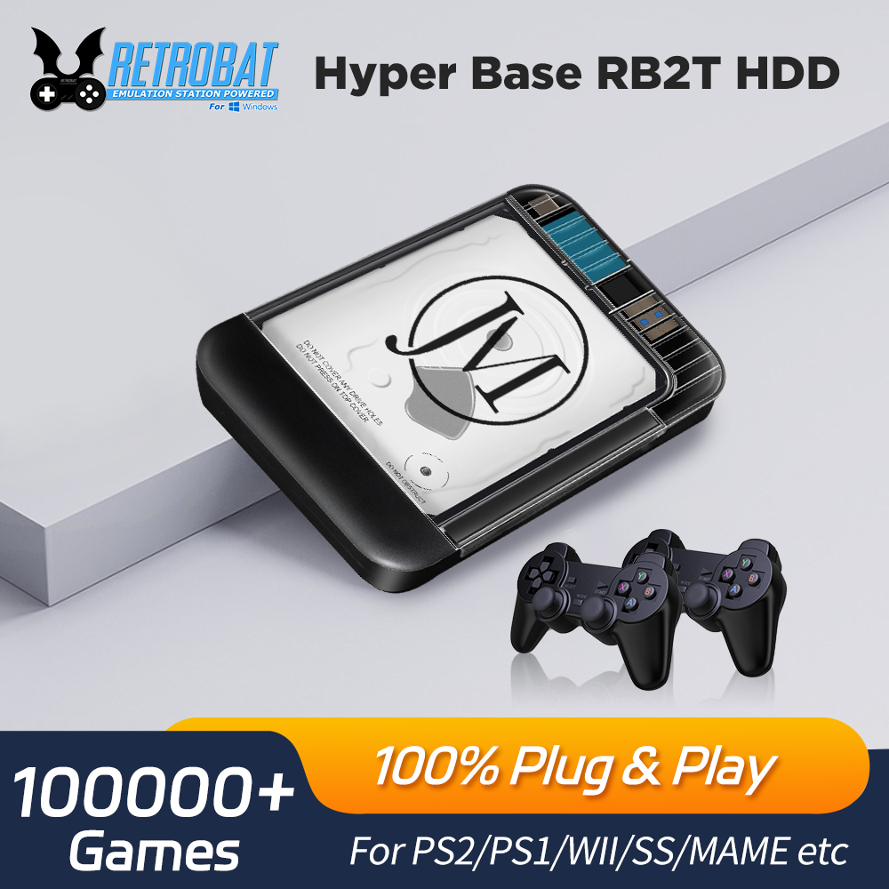 Retro Gaming Hdd - Портативный внешний игровой жесткий диск Retrobat