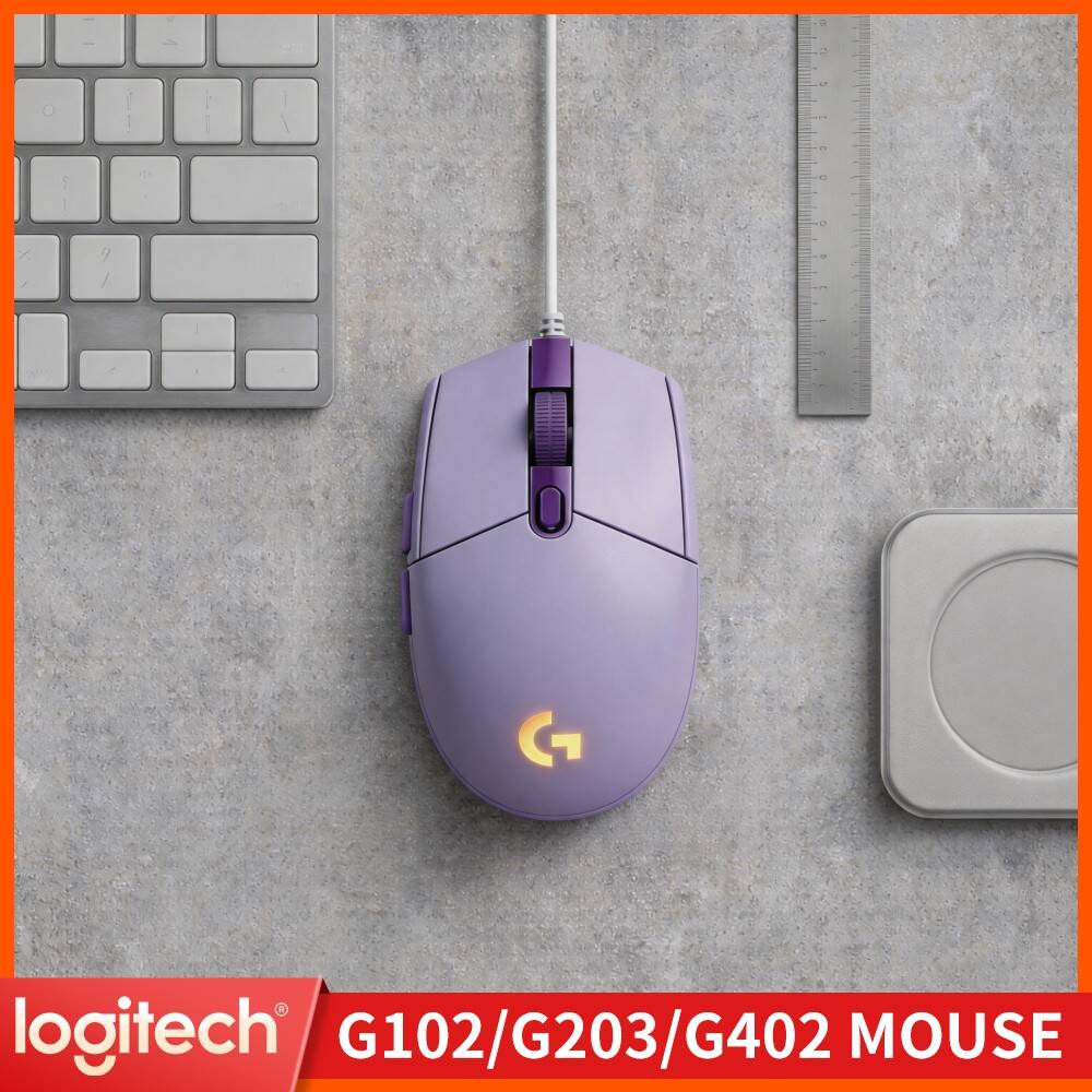 Logitech Mouse G203 - Проводная игровая мышь Logitech G203 LIGHTSYNC