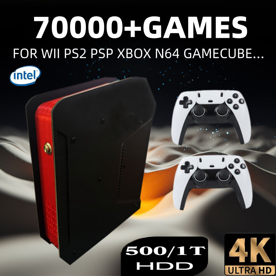 Retro Gaming Hdd - Игровая консоль X4 в стиле ретро