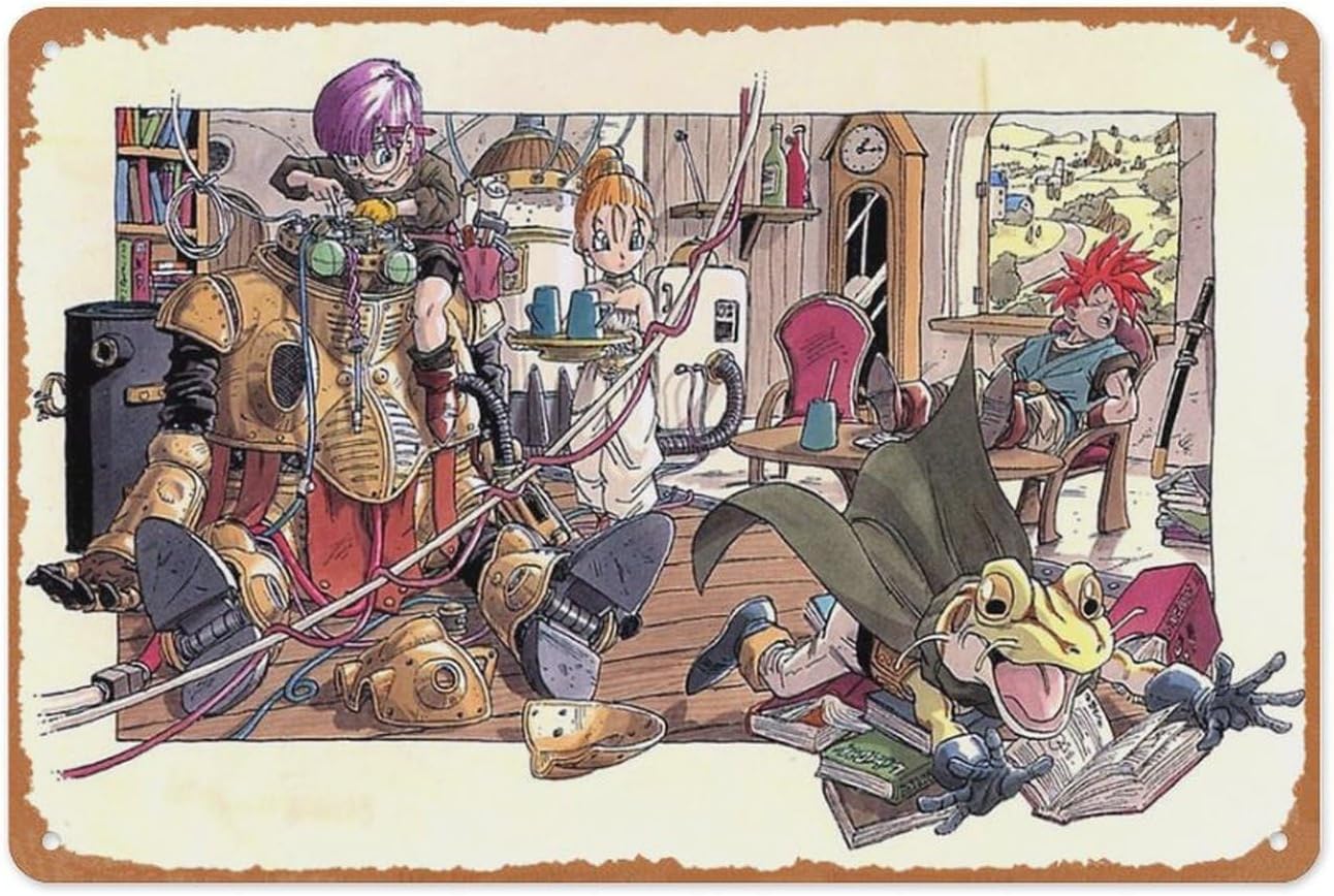 Retro Gaming Nostalgia - Металлический знак в стиле ретро -