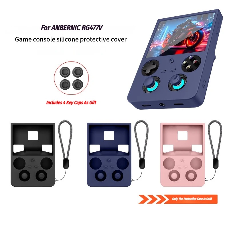 Retro Gaming In 2026 - Силиконовый защитный чехол для ANBERNIC RG477V,