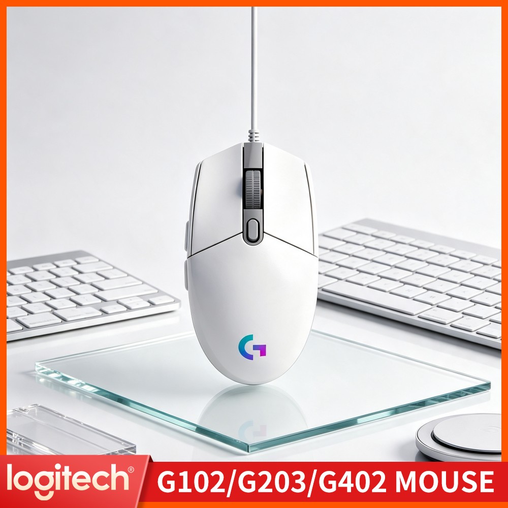Logitech Mouse G203 - Проводная игровая мышь Logitech G203 с