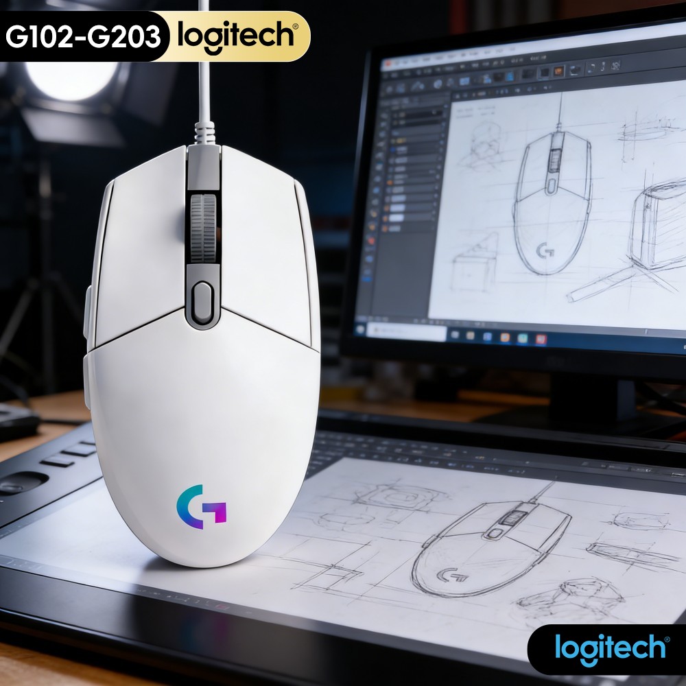 Оригинальная мышь Logitech G20 – обзор и цена Logitech Mouse G203