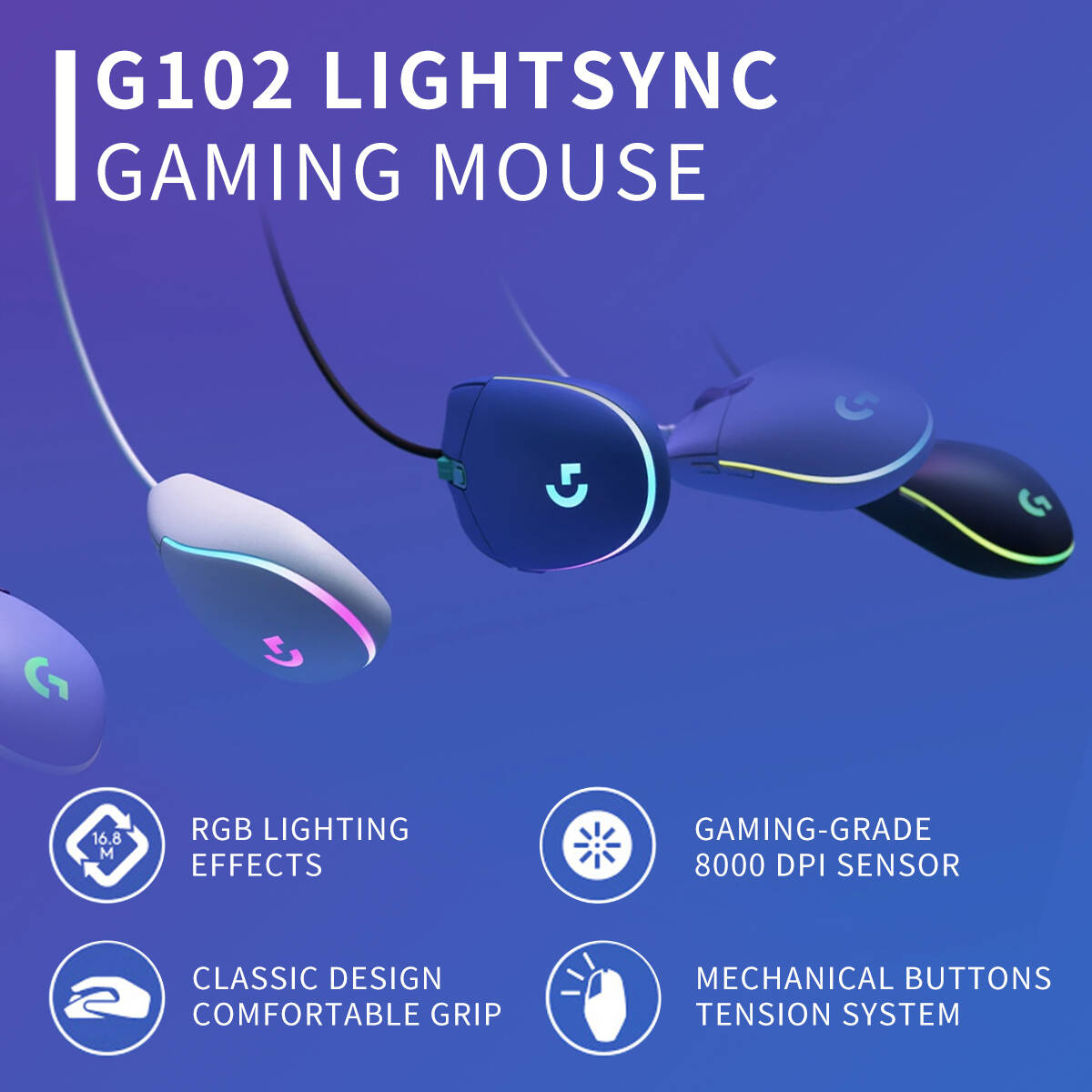 Оригинальная мышь Logitech G20 – обзор и цена Logitech Mouse G203
