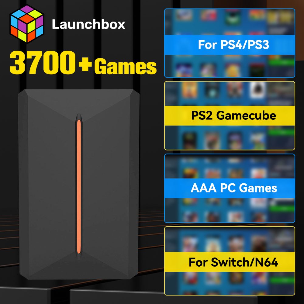 Launchbox 500 ГБ внешний игров – обзор и цена Retro Gaming Hdd