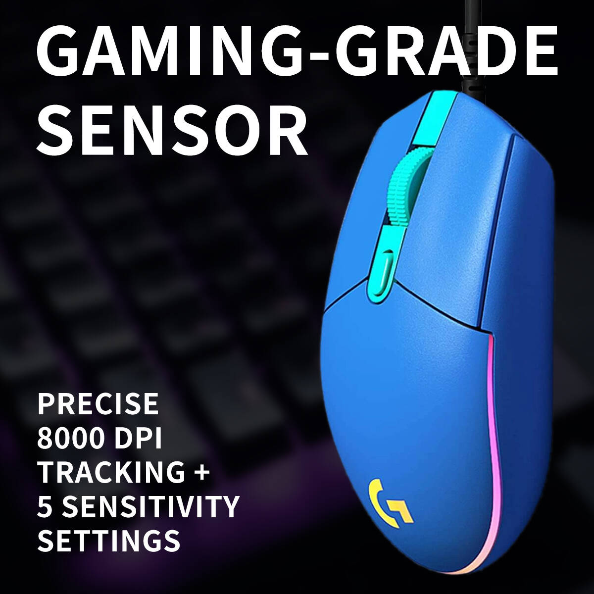 Проводная игровая мышь Logitec – обзор и цена Logitech Mouse G203