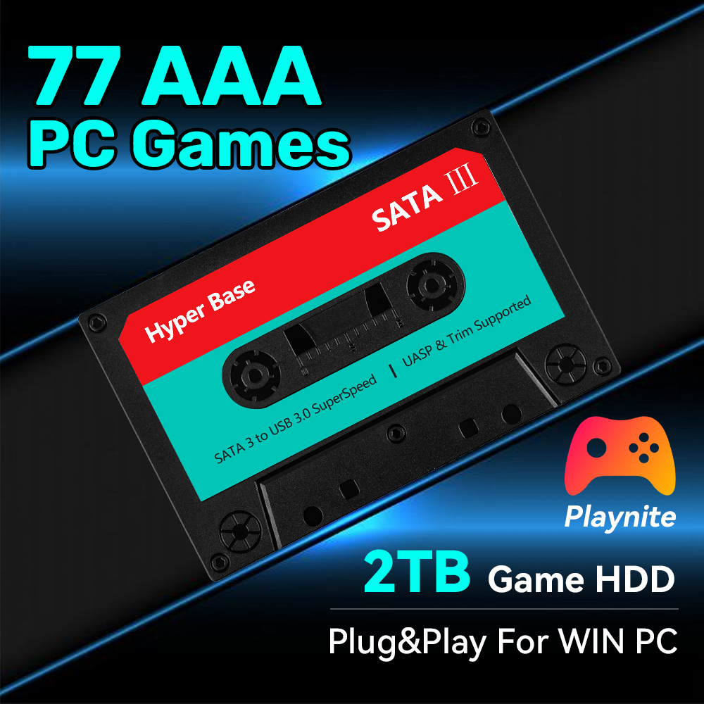 Внешний жесткий диск 2 ТБ для  – обзор и цена Retro Gaming Hdd
