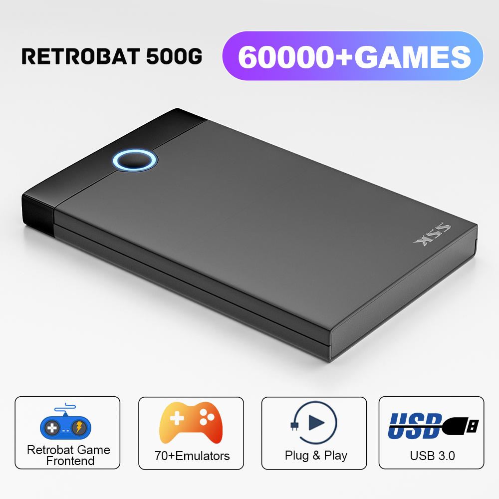 Игровой HDD KINHANK Super Cons – обзор и цена Retro Gaming Hdd